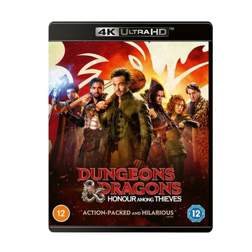 4K Blu-Ray - Dungeons & Dragons Honour Among Thieves (12) Preowned