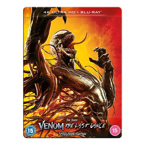 4K - Venom: The Last Dance (15) 2024 4k UHD+BR Steelbook Preowned