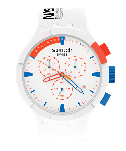 Swatch NASA Extravehicular White Preowned Grade B