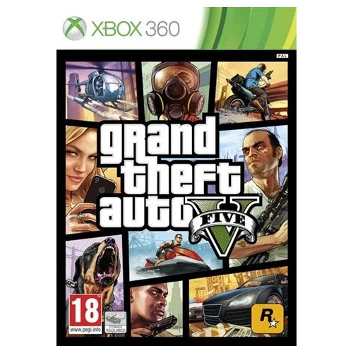 Xbox 360 - Grand Theft Auto V (18) Preowned