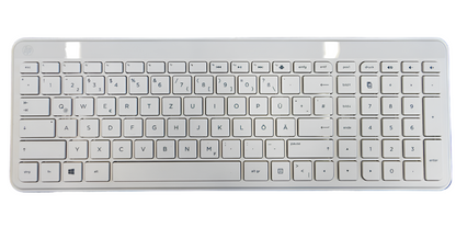 HP KBAH21 2 In 1 Keyboard & Mouse White Grade B Preowned