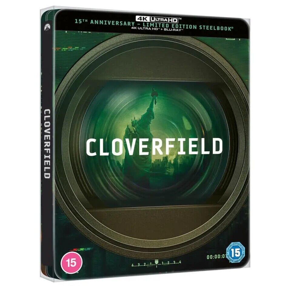 4K Blu-Ray - Cloverfield Steelbook (15) Preowned