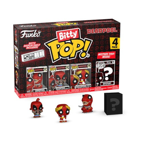 Deadpool: Bitty Pop! Vinyl Figure 4-Pack Preowned