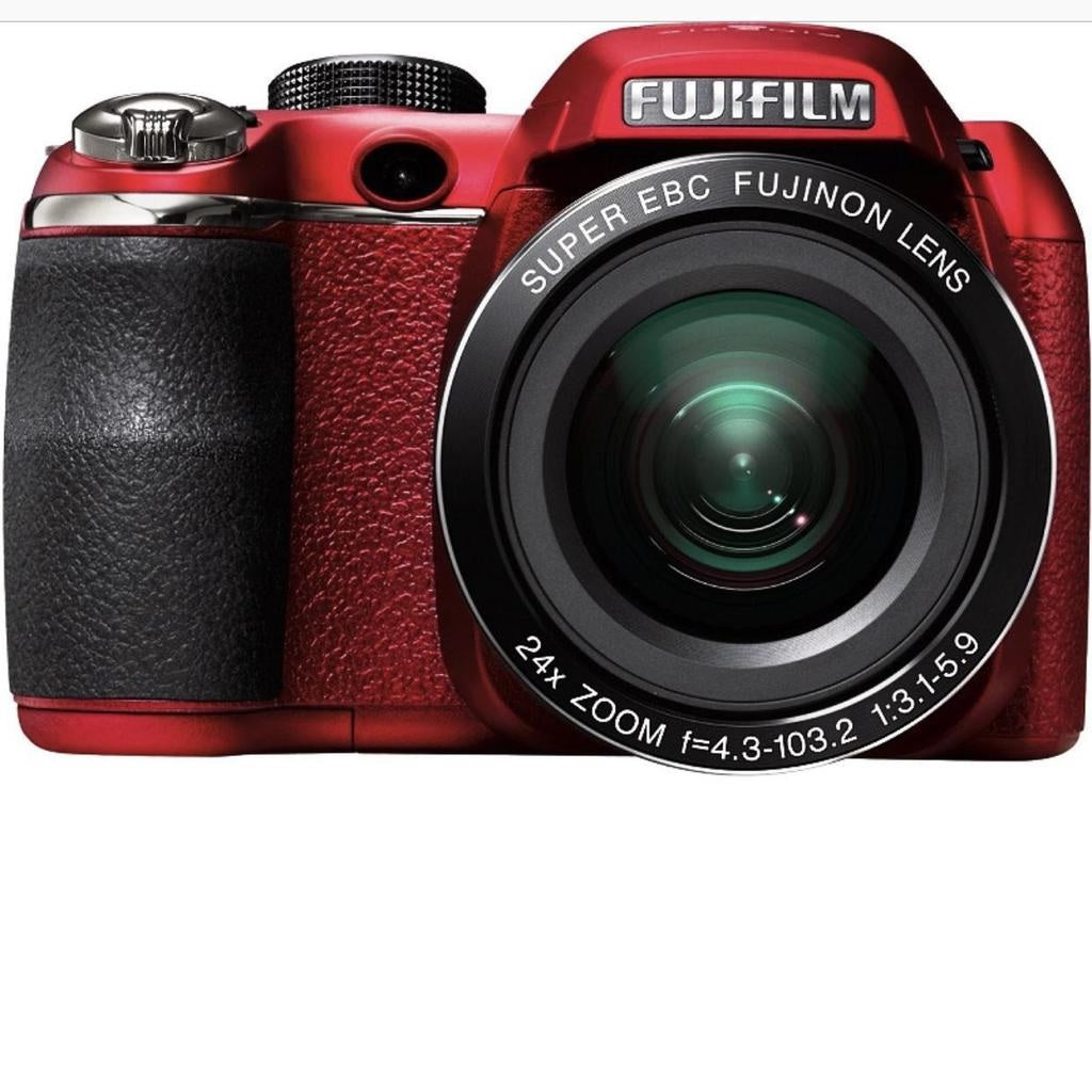 Fujifilm FinePix S4200 14MP Bridge Camera Red Grade B Preowned