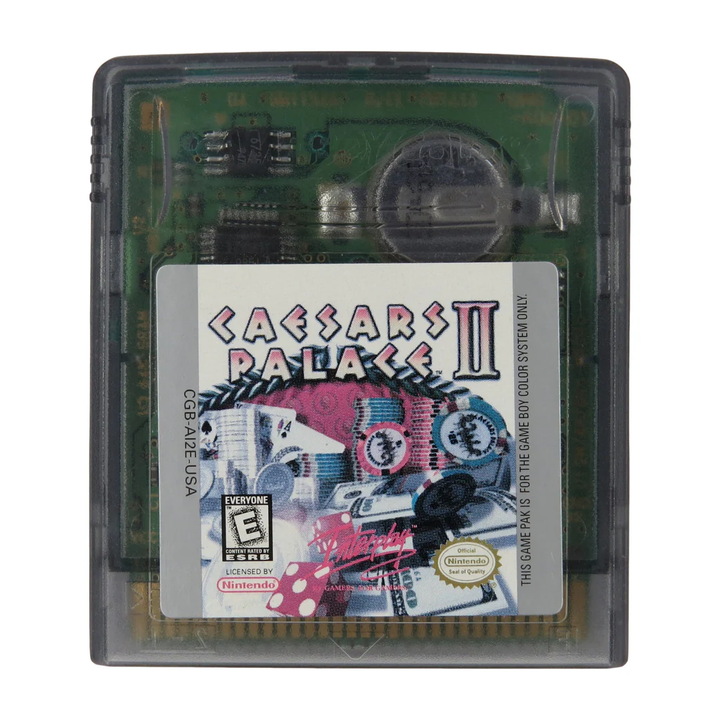 Gameboy Color - Caesar's Palace II Unboxed Preowned