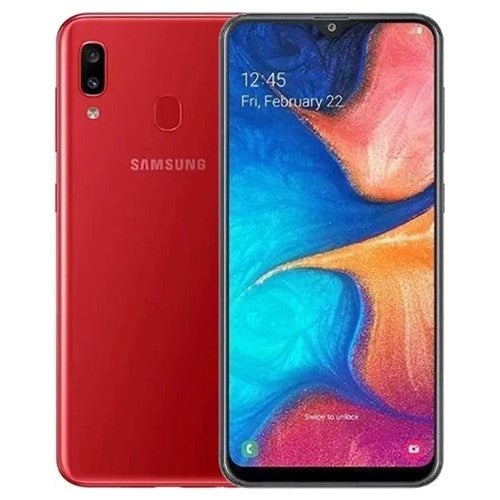 Samsung Galaxy A20 32GB Unlocked Red Grade C Preowned