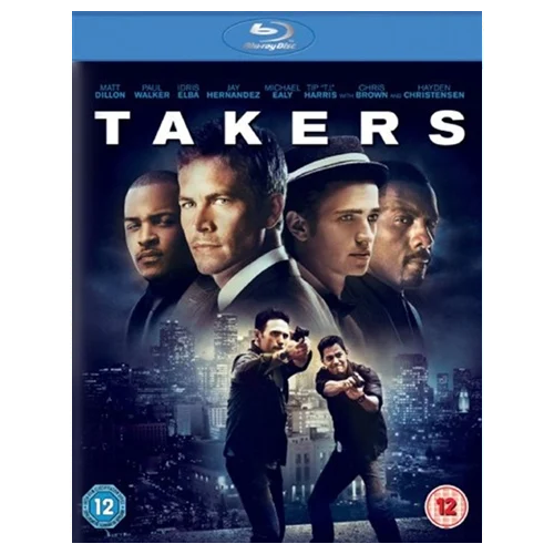 Blu-Ray - Takers (12) Preowned