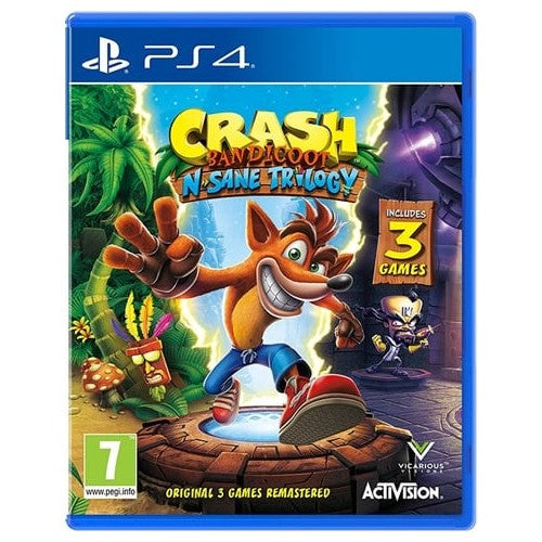 PS4 - Crash Bandicoot N Sane Trilogy (7) Preowned