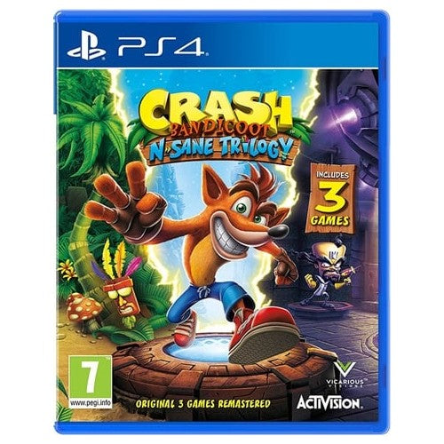 PS4 - Crash Bandicoot: N'Sane Trilogy (7) Preowned