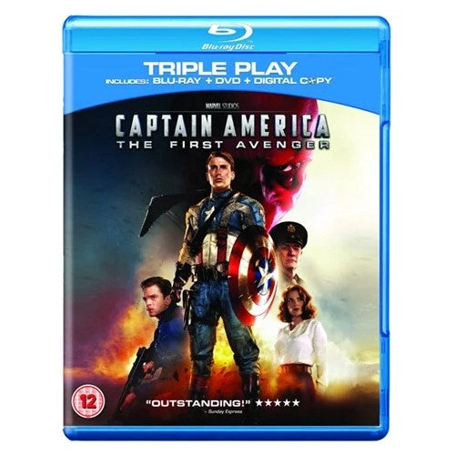 Blu-Ray - Captain America The First Avenger (12) Preowned