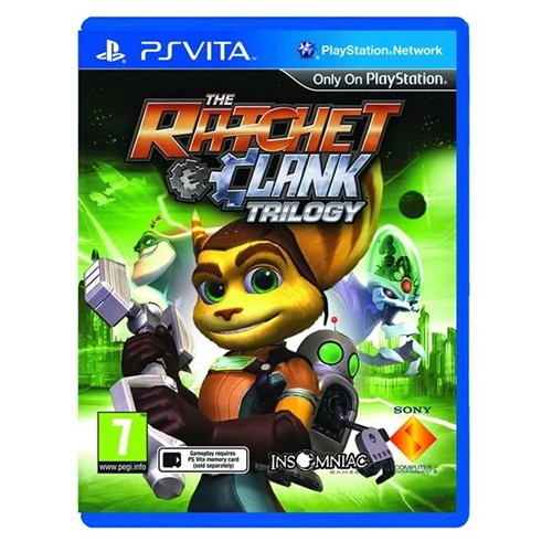 PS Vita - Ratchet & Clank Trilogy (7) Preowned