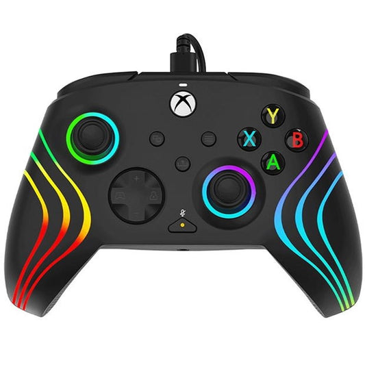 PDP Afterglow Wave Wired Controller (Xbox Version) Black Preowned