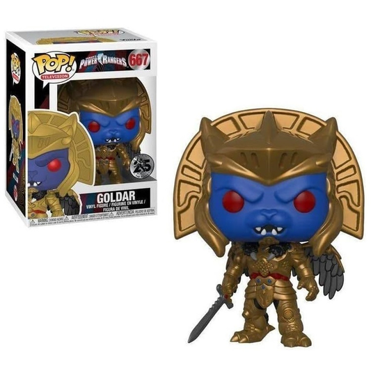 Funko Pop - Power Rangers [667] Goldar - Preowned