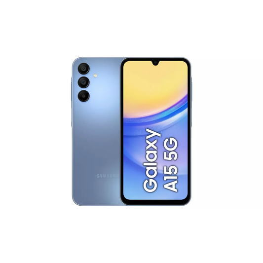Samsung A15 128GB Dual Sim Unlocked Optimistic Blue Grade B Preowned