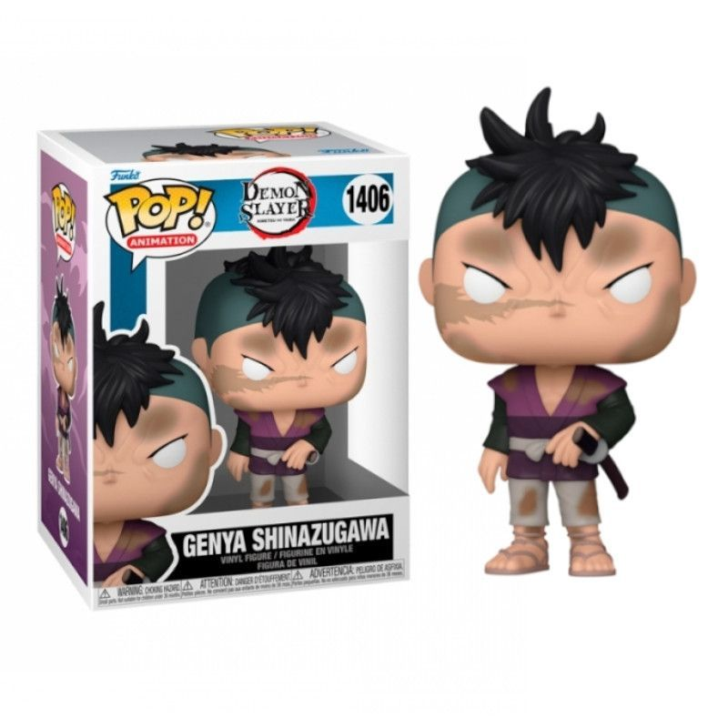 Funko Pop - Demon Slayer [1406] Genya Shinazugawa Preowned