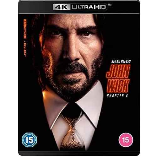 4k Blu-Ray - John Wick Chapter 4 (15) Preowned