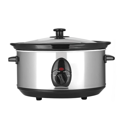 Elpine 31420C 200 Watt Stainless Steel Slow Cooker 3.5L Capacity Grade A Preowned