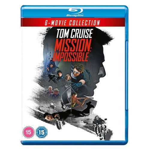 Blu-Ray Boxset - Mission Impossible: The 6-Movie Collection (15) 7 Discs Preowned