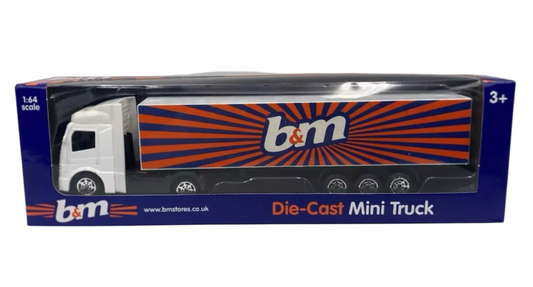 B&M Die-Cast Mini Truck 1:64 Grade B Preowned