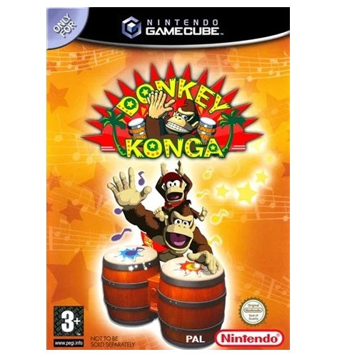 GameCube - Donkey Konga (No Bongos) (3+) Preowned