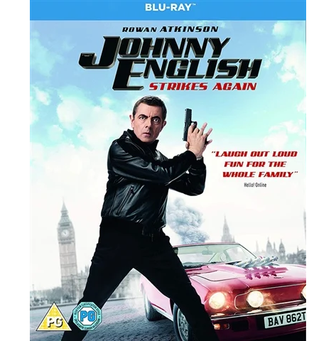 Blu-Ray - Johnny English Strikes Again (PG) - Preowned