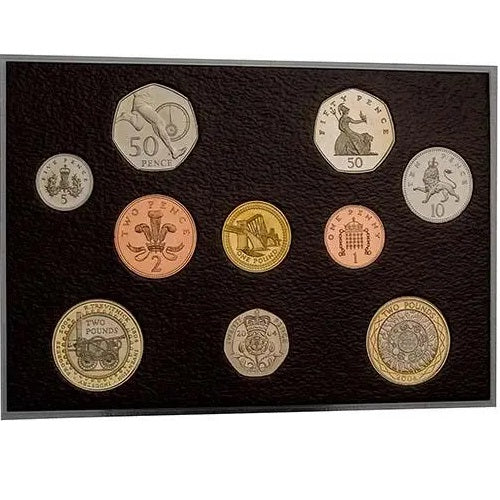 United Kingdom 2004 Proof Coin Collection Preowned