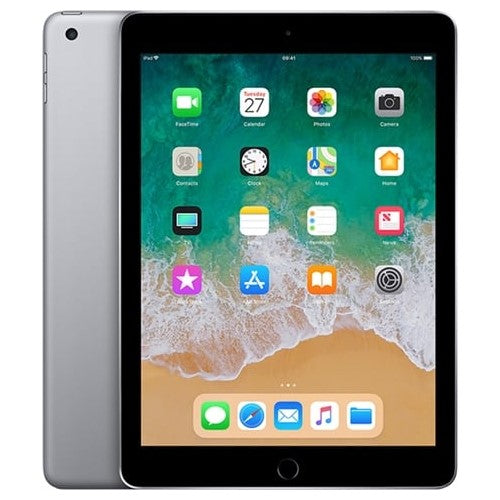 Apple iPad 6th Gen (A1893) 128GB WiFi Space Grey Grade B Preowned