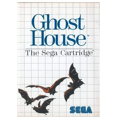 Master System - Ghost House Cart Version With Manual Boxed Preowned