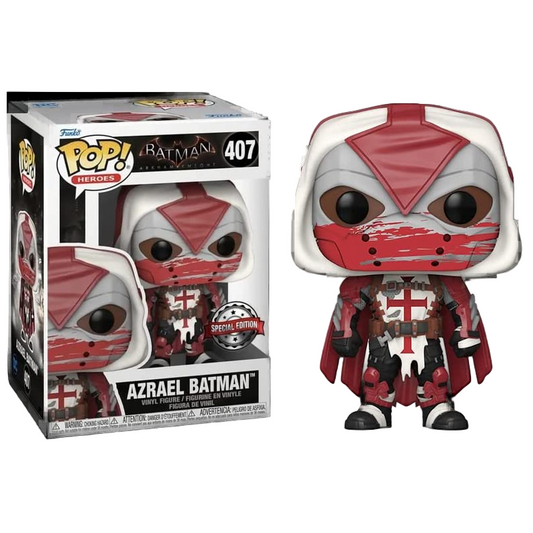 Funko Pop! - Batman: Arkham Knight [407] Azrael Batman (3+) Preowned
