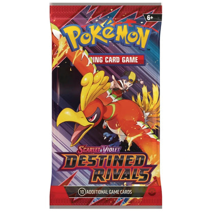 Pokémon TCG: Scarlet & Violet 10 - Destined Rivals - Single Booster Pack  - Design May Vary