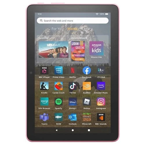 Amazon Fire HD 8 12th Gen With Ads (2022) 8" 32GB Rose Grade B Preowned