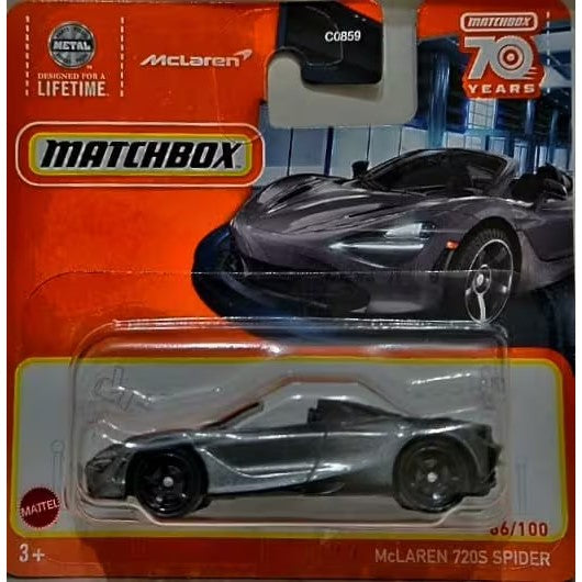 Matchbox - Mclaren 720s Spider Boxed Preowned