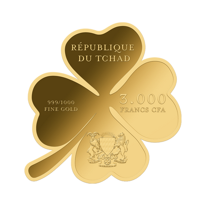 Good Luck Coin Card 999/1000 1/1000oz - Gold Gift