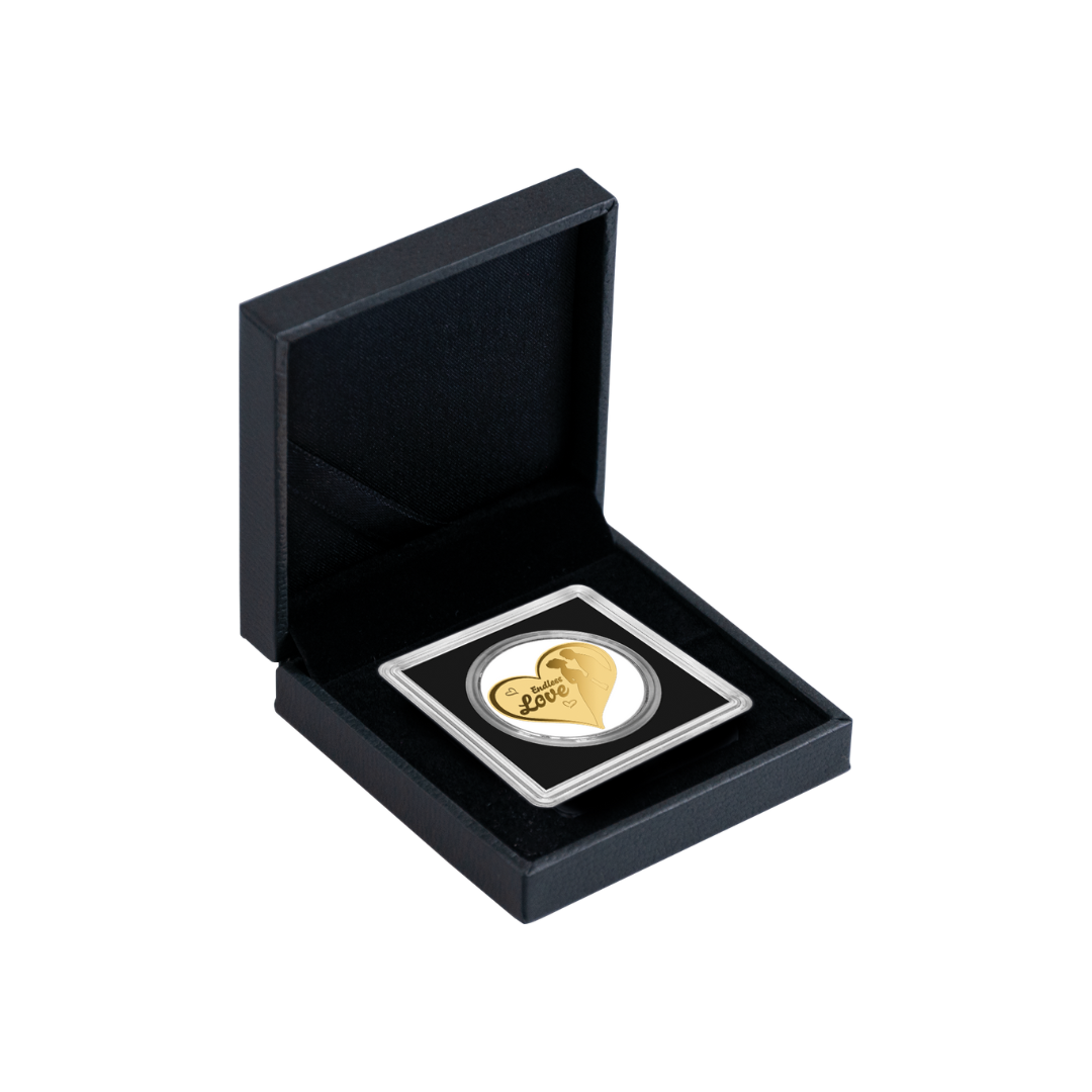 Heart Endless Love - Gold Gift -  In Gift Box