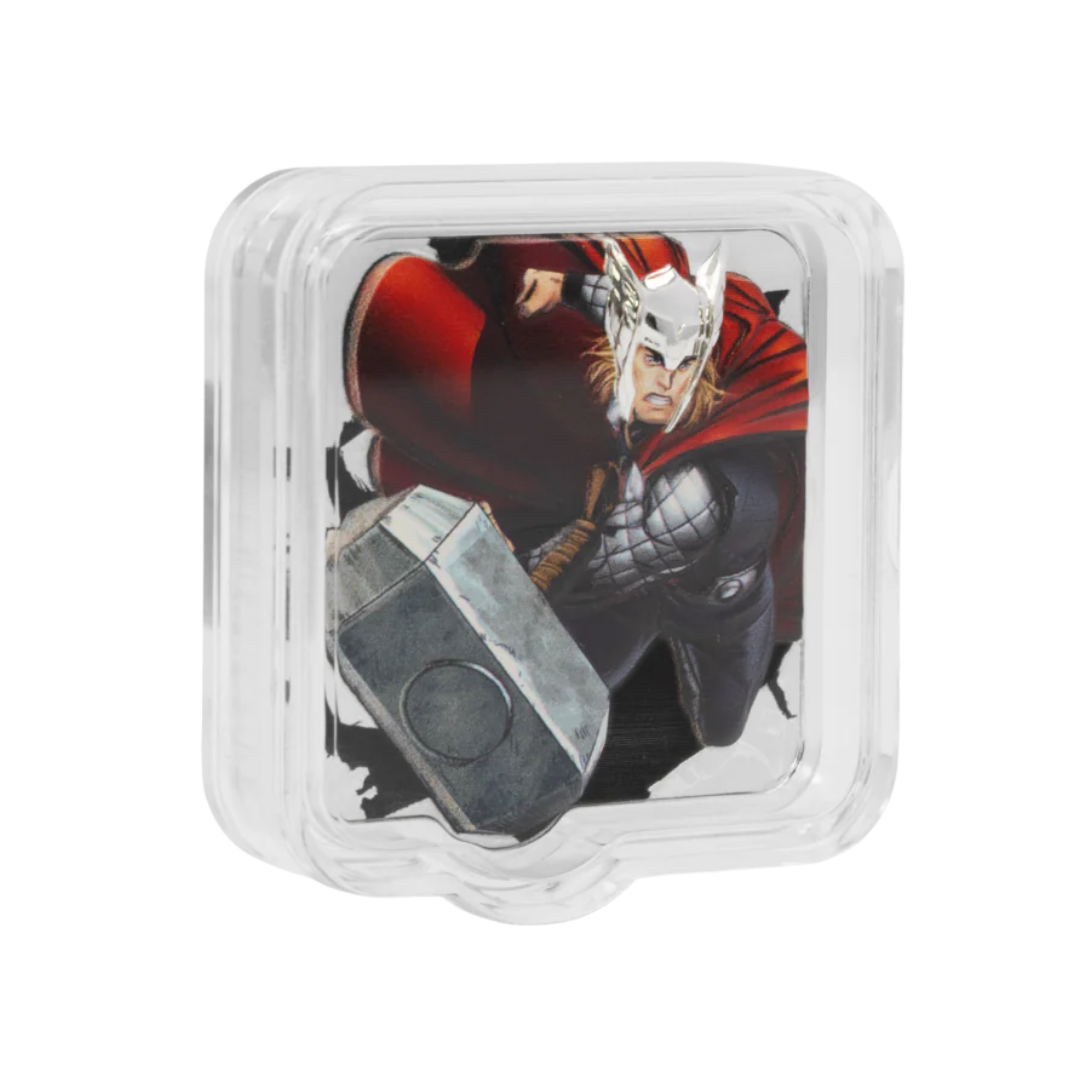 Marvel – Thor 'KRA-KOOM' 2oz Silver Collectible Coin
