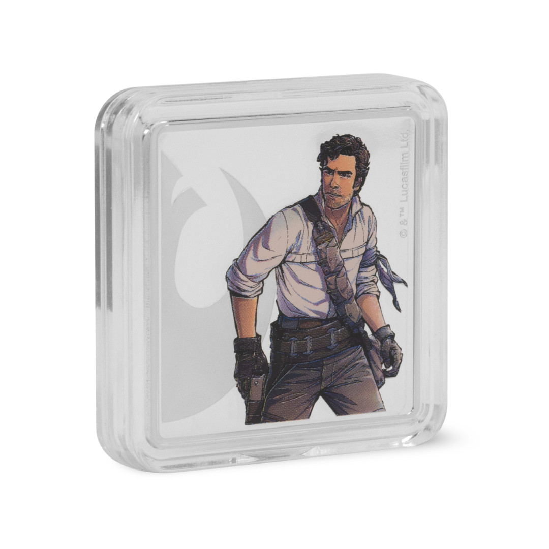 Star Wars Allies -  Finn and Poe Dameron 1oz Silver Medallion