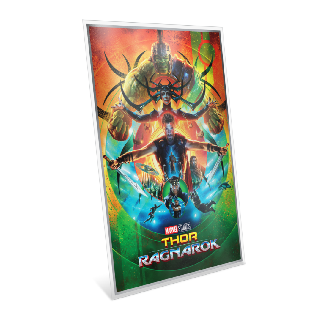 Marvel – The Infinity Saga Phase Three - Thor Ragnarok 1.5oz Silver Foil