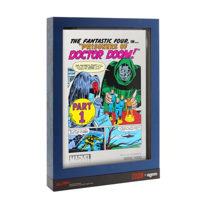 Marvel -  Fantastic Four - Art in Motion COMIX Fantastic Four #5 Foil 1oz Silver Foil