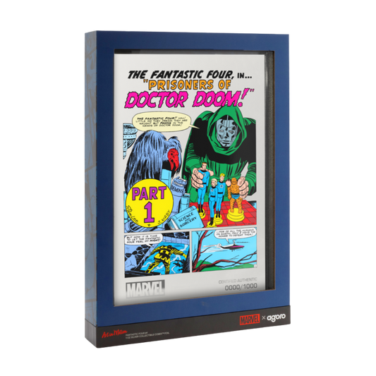 Marvel -  Fantastic Four - Art in Motion COMIX Fantastic Four #5 Foil 1oz Silver Foil