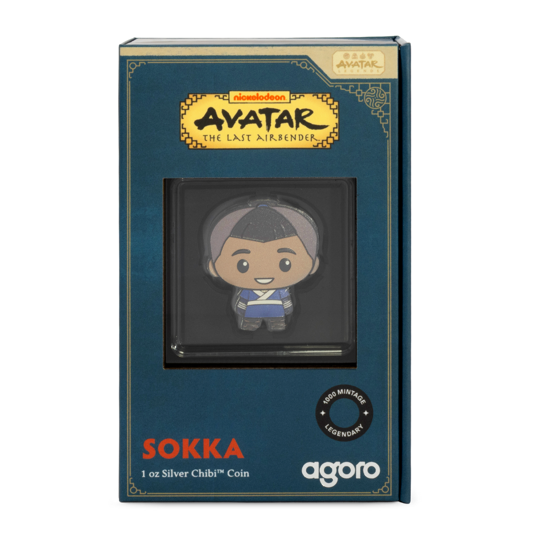 Avatar The Last Airbender - Sokka Chibi 1oz Silver Chibi Coin