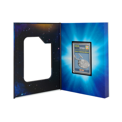 Star Trek - U.S.S. Enterprise NCC-01 Owners' Manual 1oz Silver Coin