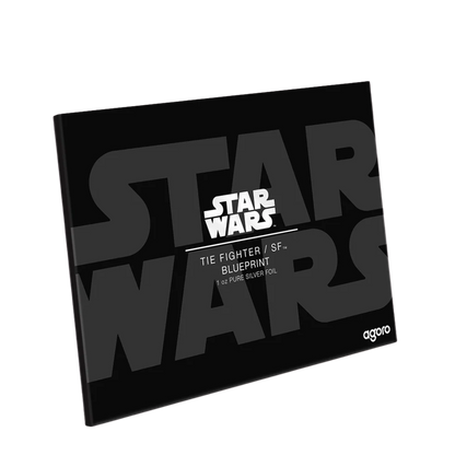 Star Wars Blueprint Series -5. Tie Fighter 1oz Silver Foil