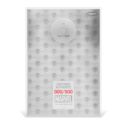 Marvel - Infinity Saga Foil Phase 3 - Black Panther: 4. - 1.5oz Silver Foil