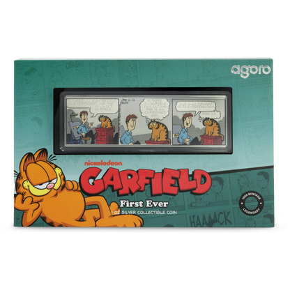 Nickelodeon - Garfield Comic Set - First Ever: 2 - 1oz Silver Coin