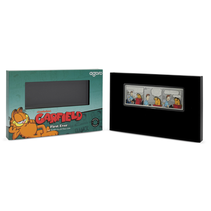 Nickelodeon - Garfield Comic Set - First Ever: 2 - 1oz Silver Coin