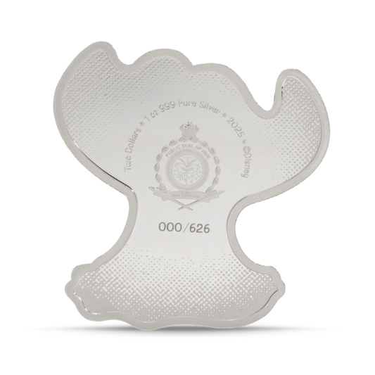 Disney Stitch  - Stitch & Scrump - Ohana: 4 - 1oz Silver Coin