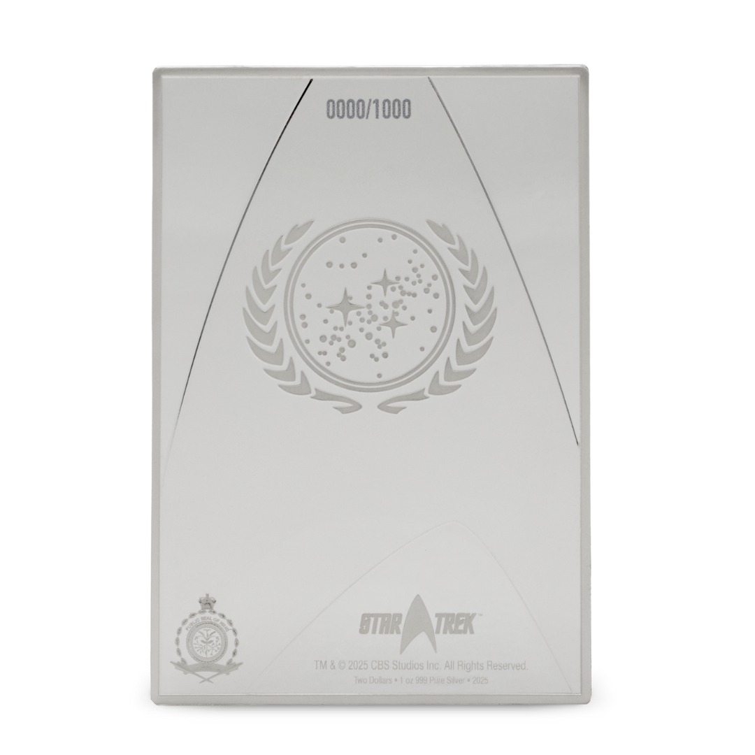 Star Trek - Starfleet Communicator Owner Manual: 4 - 1oz Silver Coin