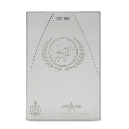 Star Trek - Starfleet Communicator Owner Manual: 4 - 1oz Silver Coin