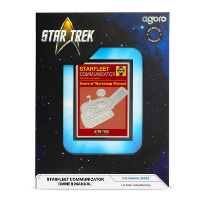 Star Trek - Starfleet Communicator Owner Manual: 4 - 1oz Silver Coin