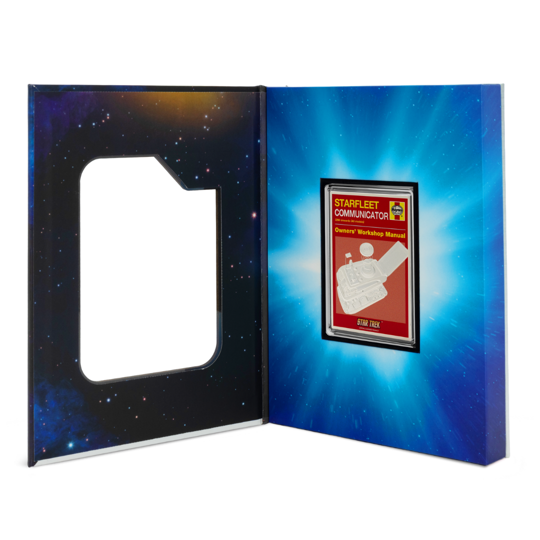 Star Trek - Starfleet Communicator Owner Manual: 4 - 1oz Silver Coin